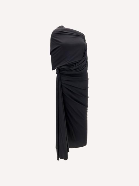 BALENCIAGA Draped asymmetric Dress