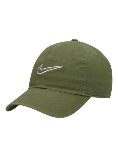 Nike Nike U Nsw H86 Swoosh Wash Cap Unisex Yeşil Şapka 'Green' 943091-327