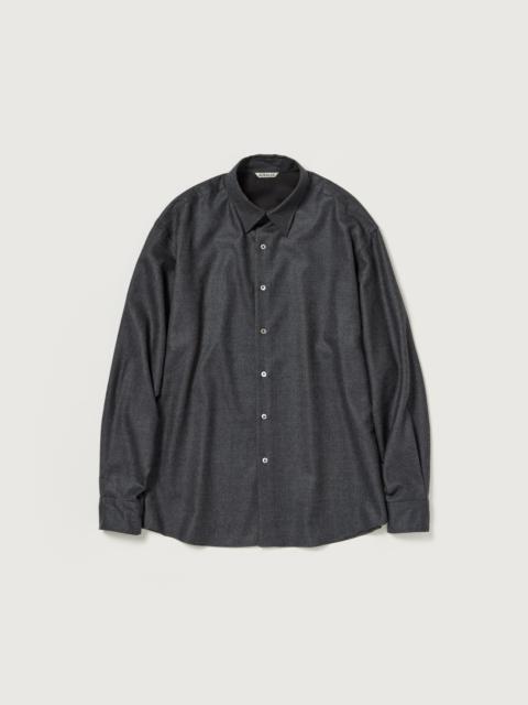 AURALEE SUPER LIGHT WOOL SHIRT