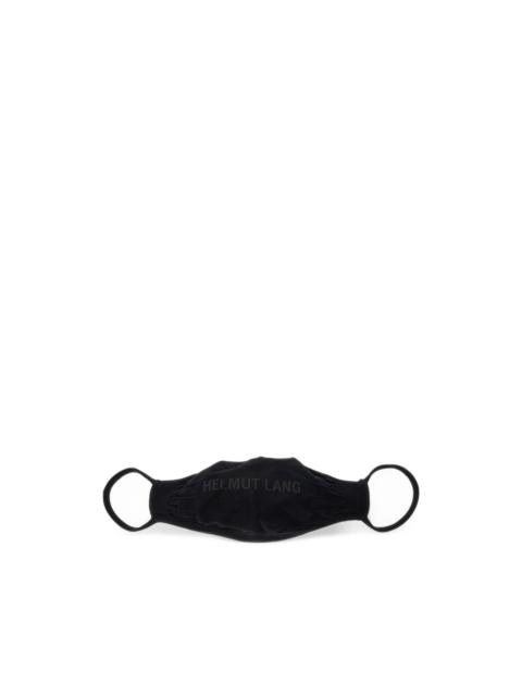 Helmut Lang logo-print face mask