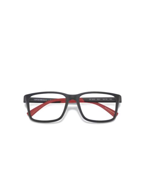 EMPORIO ARMANI rectangle-frame glasses