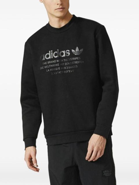 adidas crew-neck sweatshirt