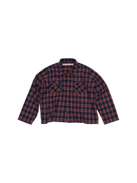Stockholm Surfboard Club tartan-check overshirt