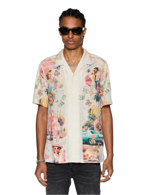 Ksubi WORLD ORDER RESORT SS SHIRT MULTI