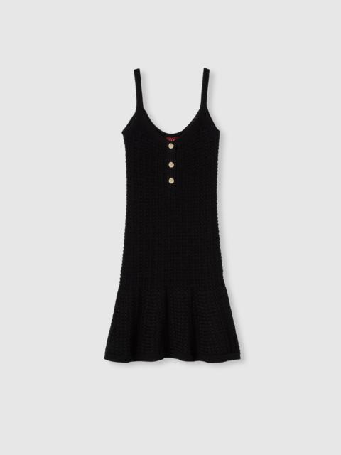 GUCCI Stretch cotton knit dress