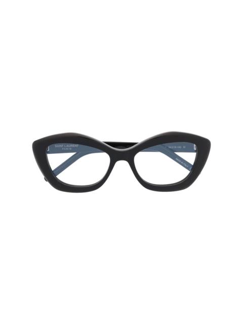 SAINT LAURENT cat-eye frame glasses