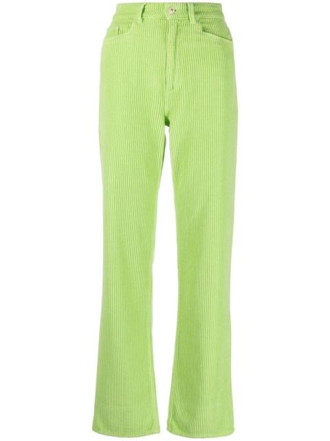 WANDLER high-waisted corduroy trousers