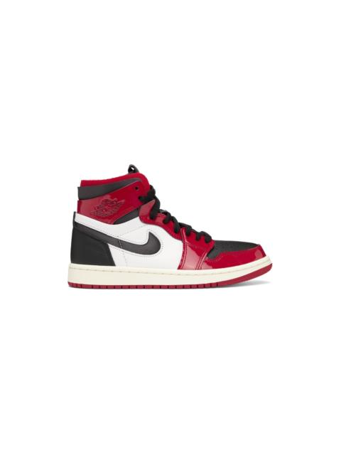Jordan Red & White 1 Zoom Air Comfort Sneakers