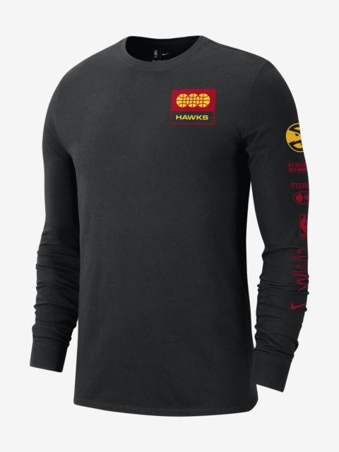 Nike Atlanta Hawks Essential Nike Men's NBA Long-Sleeve T-Shirt