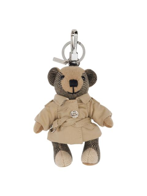 Burberry Beige Thomas Bear Trench Coat Keychain