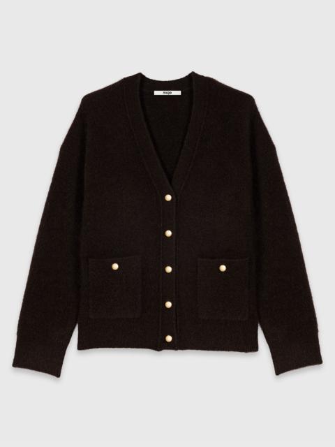 maje Longline yak cardigan