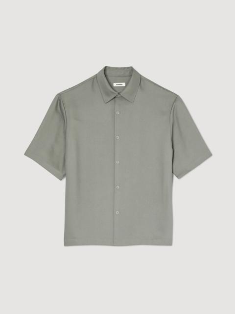 BUTTON-FRONT SHIRT