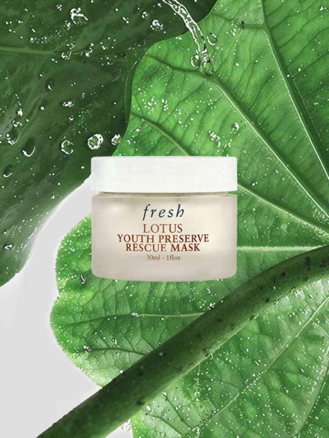 fresh lotus youth preserve rescue mask