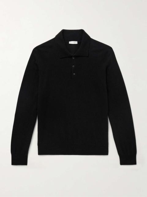 The Row Judi Slim-Fit Cashmere Polo Shirt
