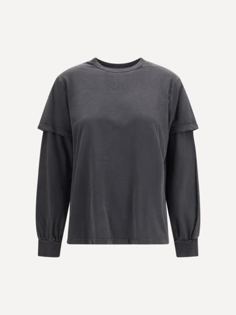 GANNI Future Heavy Jersey long-sleeve T-shirt