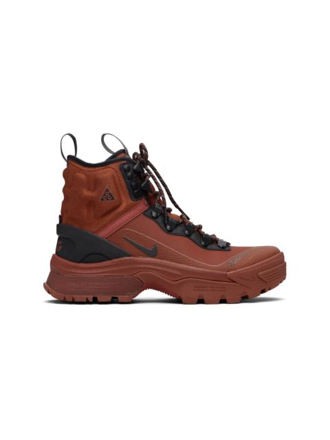 Nike Brown ACG Air Zoom Gaiadome GORE-TEX Boots