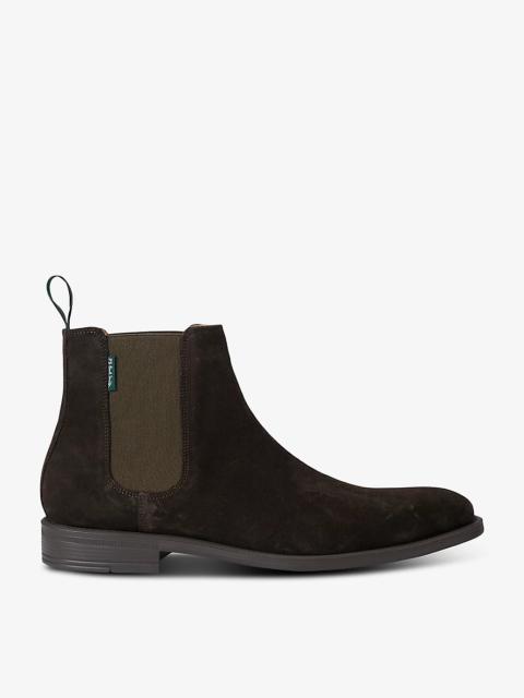 Paul Smith Cedric panelled suede Chelsea boots