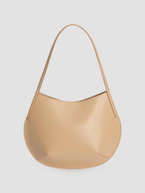 Jil Sander Women's Kante Leather Shoulder Bag - Hazel