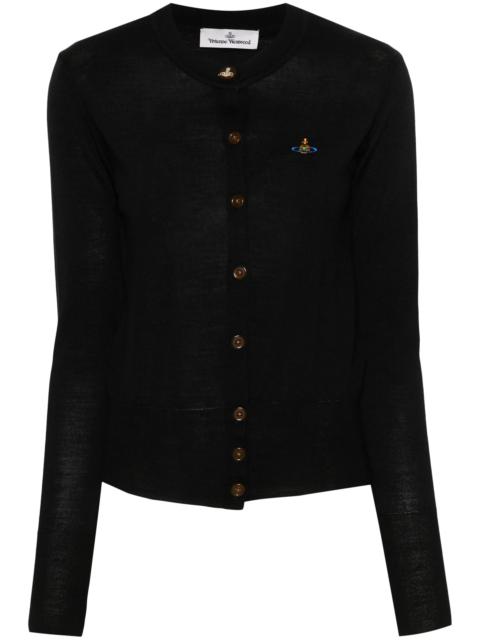 Vivienne Westwood Vivienne Westwood Orb-embroidered Cardigan
