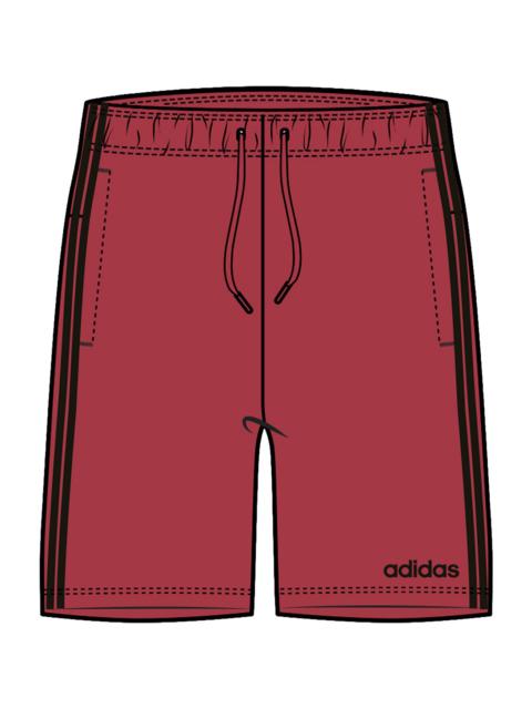 adidas Essentials 3-Stripes Shorts "Scarlet Red / Black" GH7857