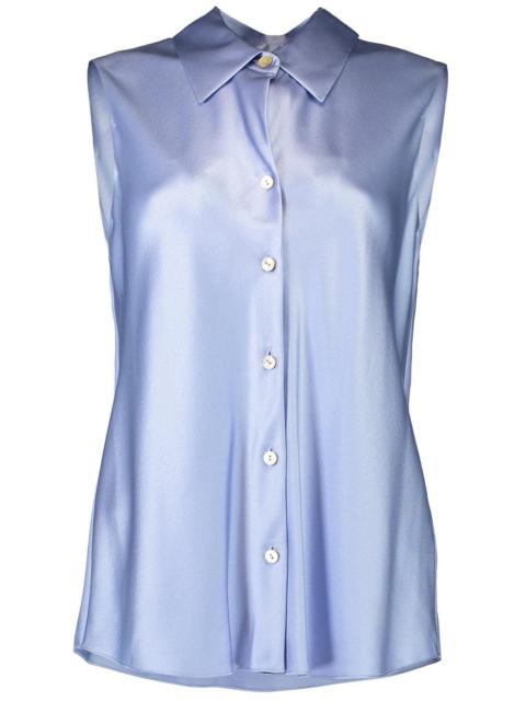 Vince SLEEVELESS BIAS SHIRT