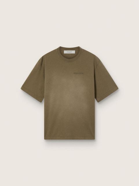 Golden Goose Golden Goose /  Fivefourfive Collab brown “Dream Time” T-shirt