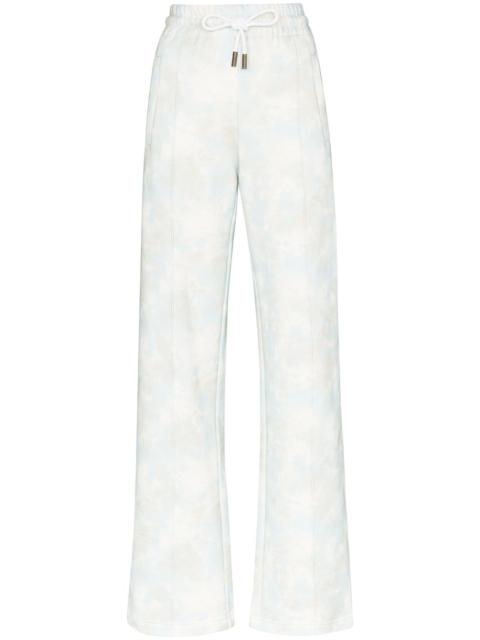 Off-White 클라우드 인쇄 트랙 바지