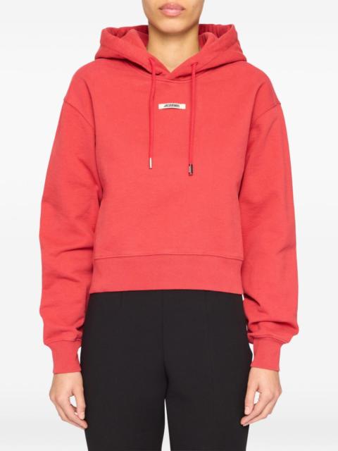 gros grain hoodie
