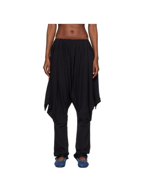 Kiko Kostadinov Black Salome Trousers