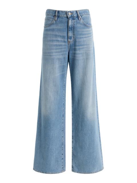 FRAME The Off Duty Stroll Jeans medium wash