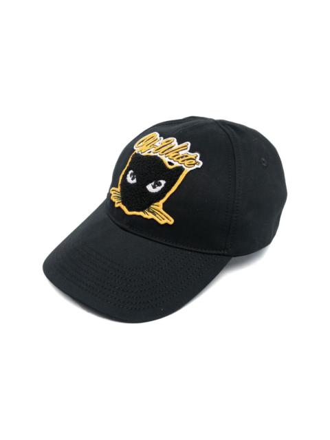 Off-White cat varsity baseball cap