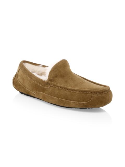 UGG Unisex Ascot Suede Slippers - Chestnut