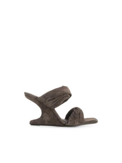 Rick Owens Twisted Cantilever sandals