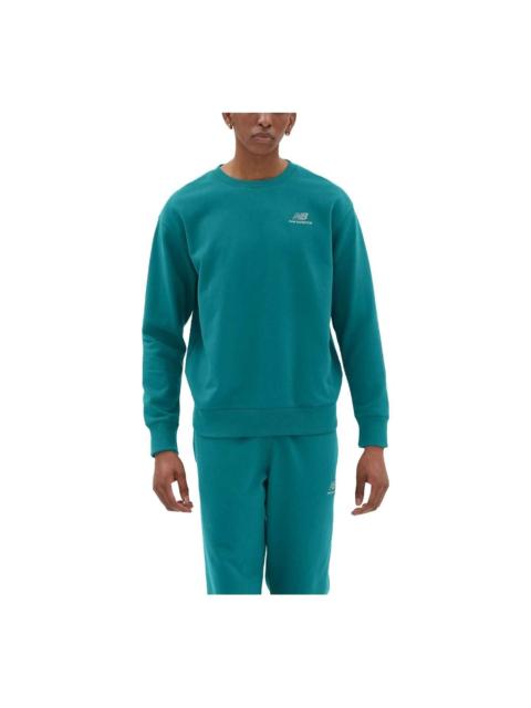 New Balance New Balance Unissentials French Terry Crewneck Sweatshirt Asia Sizing 'Vintage Teal' UT21501-VDA