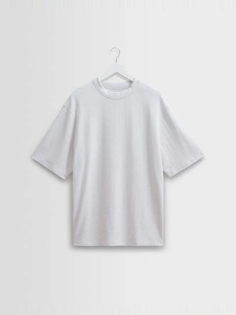 Wax London Milton - White Organic Compact Cotton T-Shirt