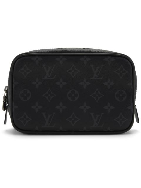 Louis Vuitton Louis Vuitton Toiletry Pouch Monogram Eclipse PM Black/Grey