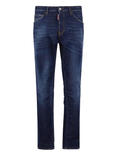 DSQUARED2 clean wash teddy jeans
