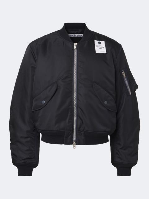 Acne Studios Logo bomber jacket