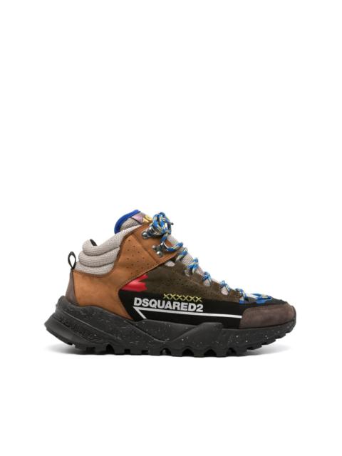 DSQUARED2 panelled hiking boots
