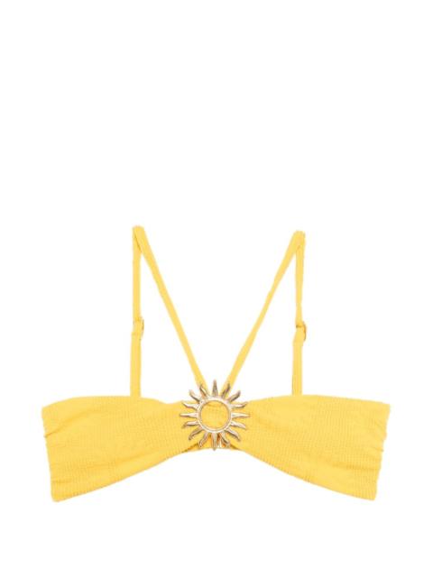 FARM RIO sun-plaque bikini top
