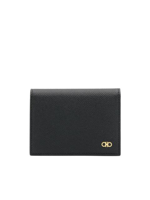 FERRAGAMO Gancini pebbled leather wallet