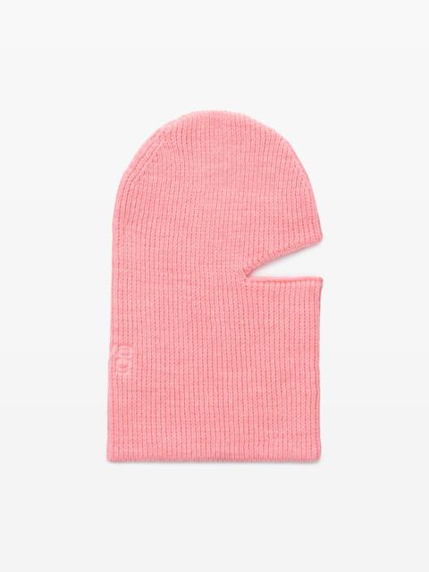 Alexander Wang Logo balaclava in compact deboss