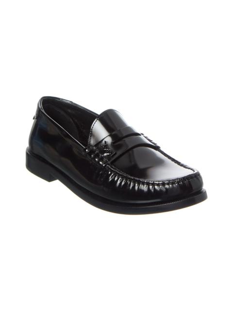 SAINT LAURENT Saint Laurent Le Monogram Leather Loafer