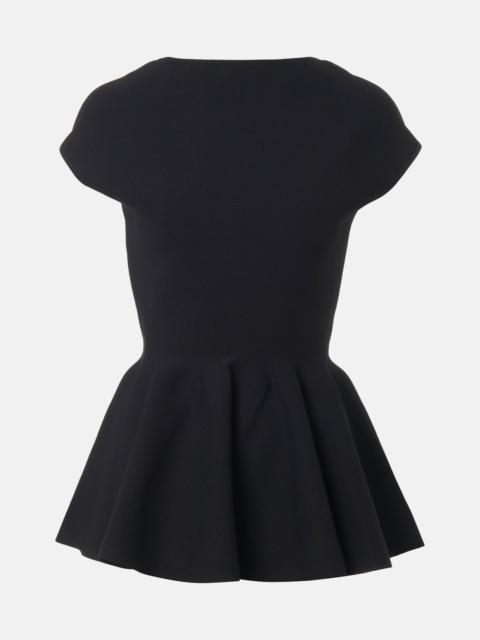 Alaïa Peplum top
