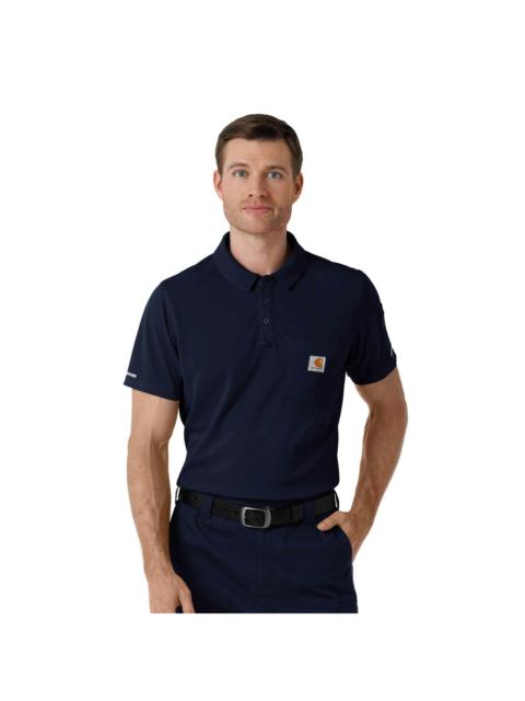 Carhartt Rugged Flex® RSCU Lightweight Short Sleeve Polo Scrub Top