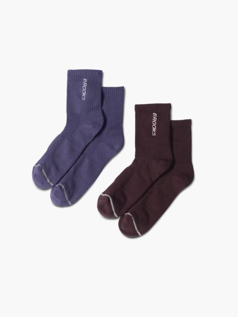 BROOKS Reset Crew 2-Pack
