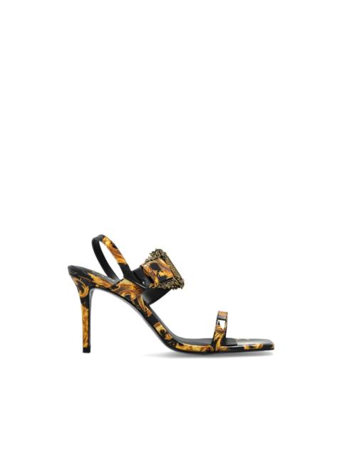 VERSACE JEANS COUTURE Fondo Emily patterned sandals