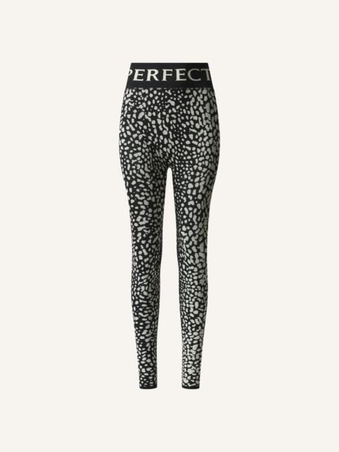 PERFECT MOMENT Jacquard Base Layer Legging