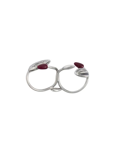 Lemaire Girasol Double Ring 'Silver'