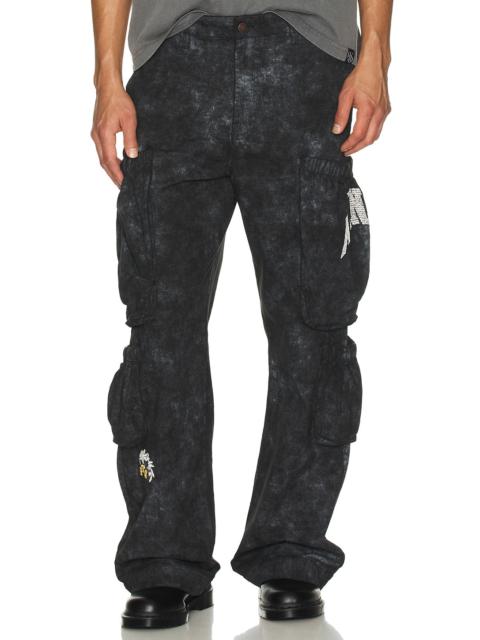 HONOR THE GIFT Twill Cargo Wide Leg